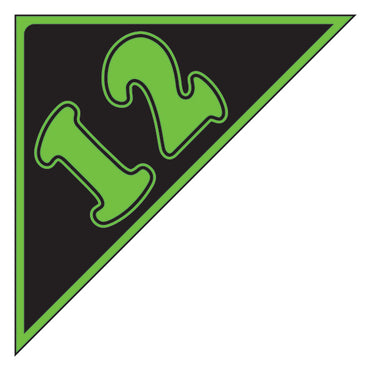 Angle Year Model - Green and Black