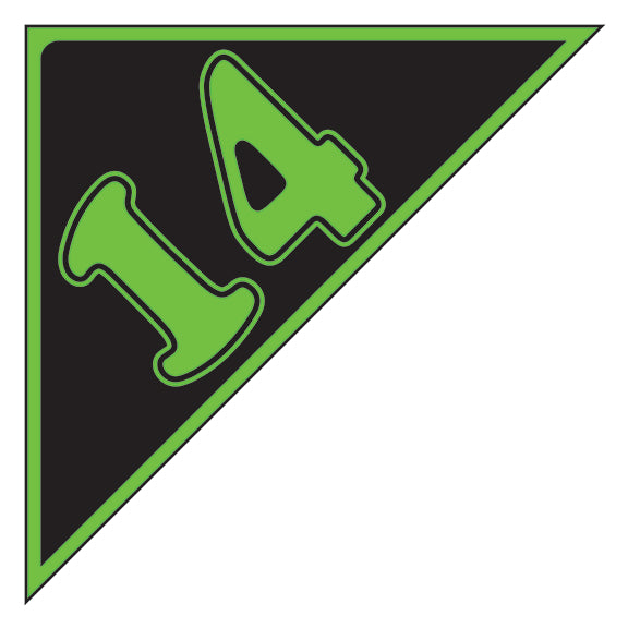 Angle Year Model - Green and Black