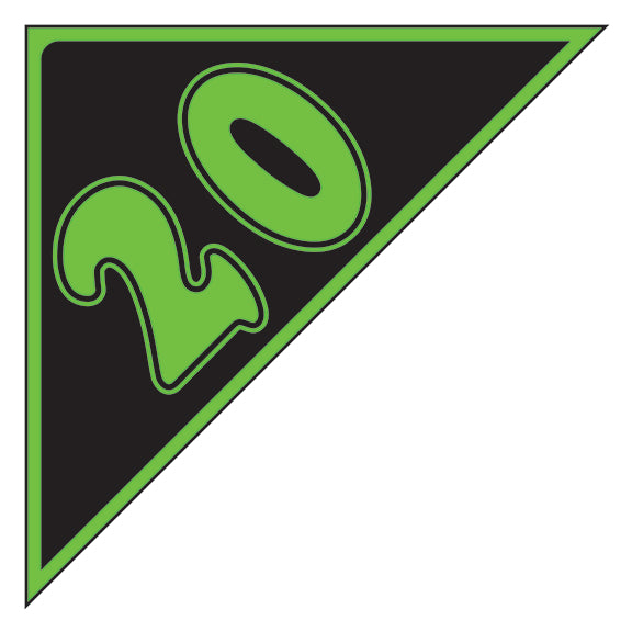 Angle Year Model - Green and Black
