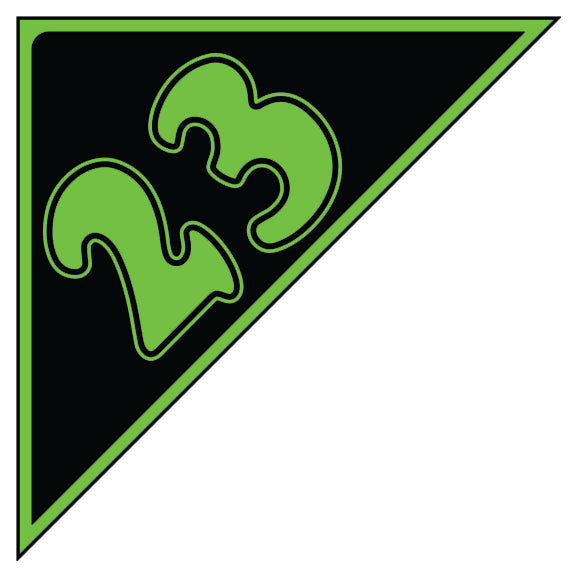 Angle Year Model - Green and Black