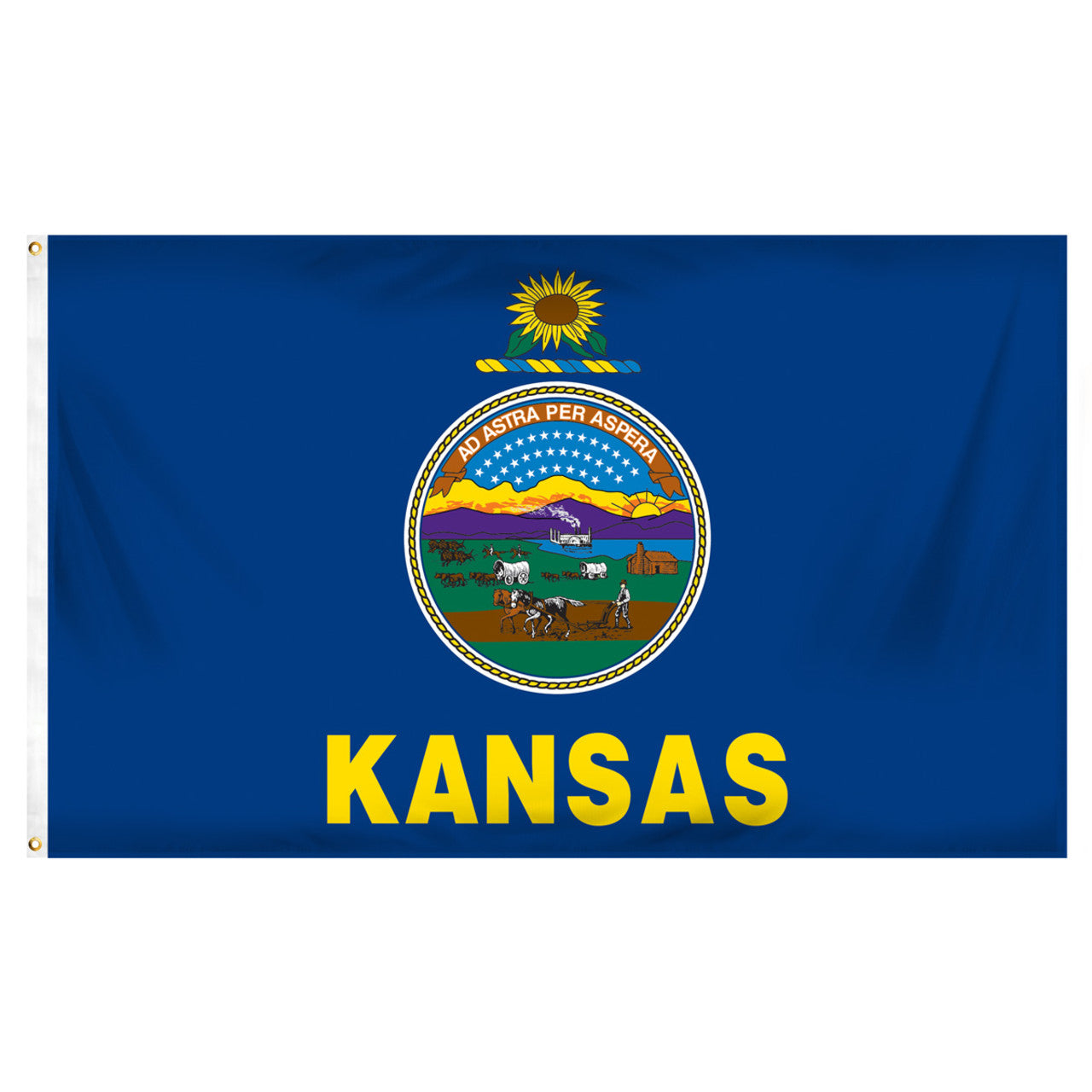 Kansas State Flag - 3' x 5'