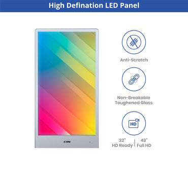 Portable LED Digital Display Signage - Floor Stand