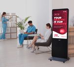 Portable LED Digital Display Signage - Wheels