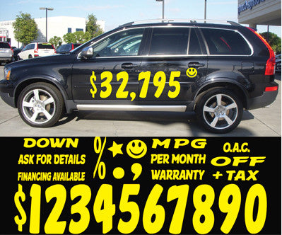 Impact Numbers - Yellow