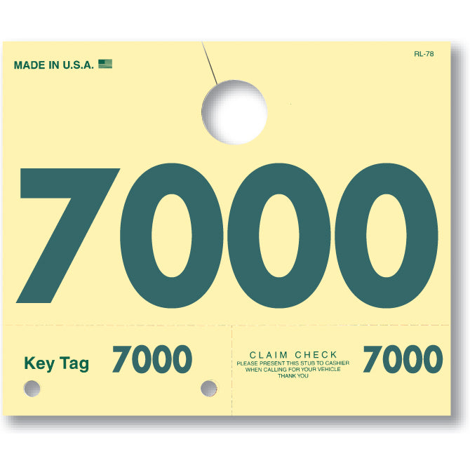 RL-78 Buff Service Dispatch Number Series