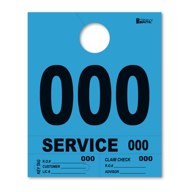 Heavy Brite 4 Part Service Dispatch Numbers