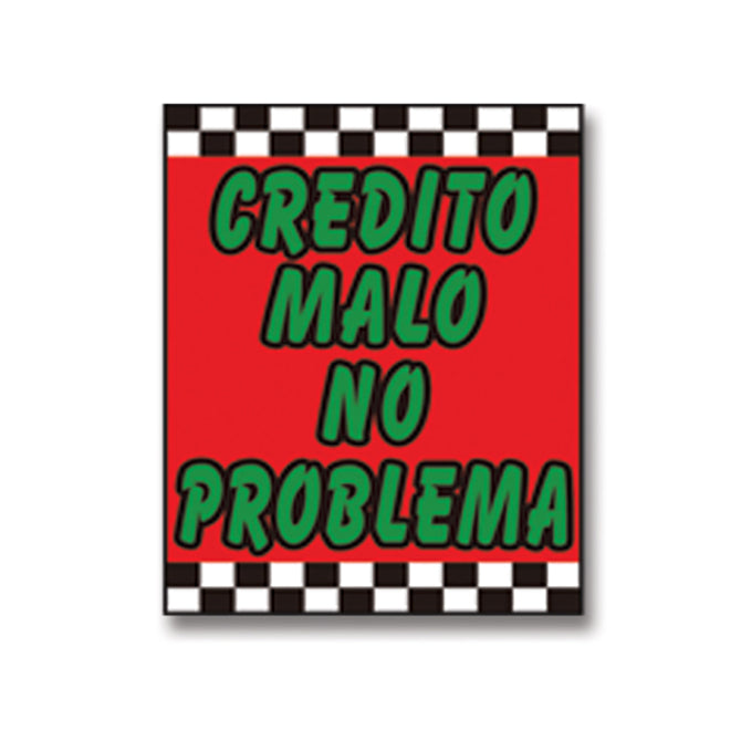 Under Hood Sign - Credit Malo No Problema