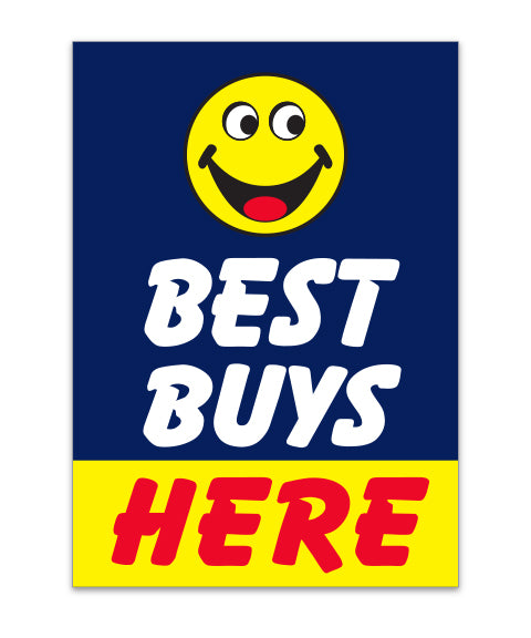 Under Hood Sign - Best Buys Here