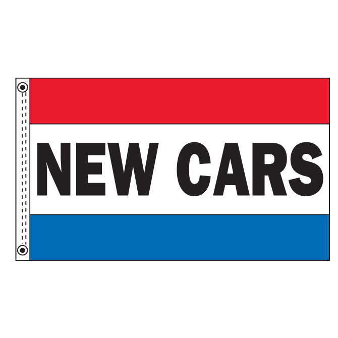 Premium Nylon Flag - New Cars