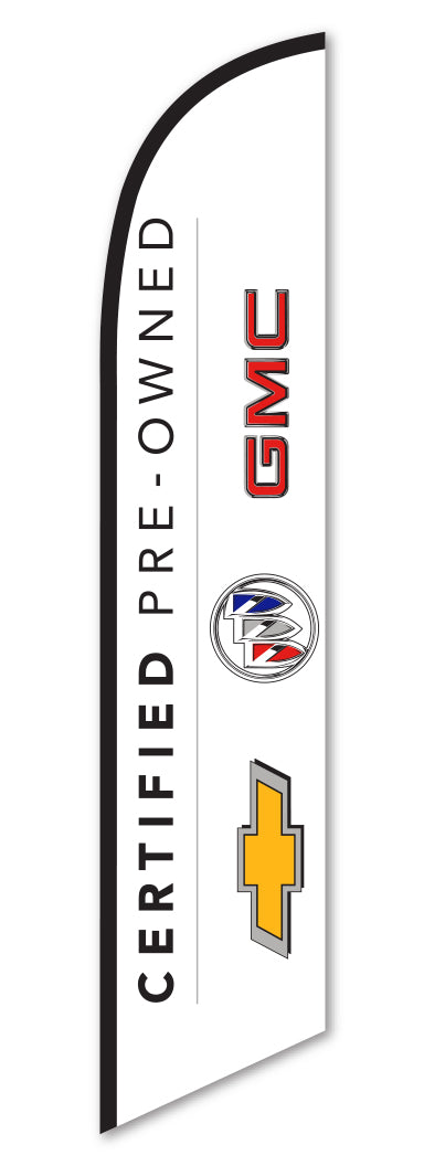 Swooper Flag - Certified Pre Owned GM - Flag Only