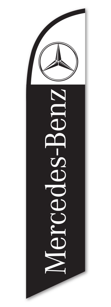 Swooper Flag - Mercedes Benz - Flag Only