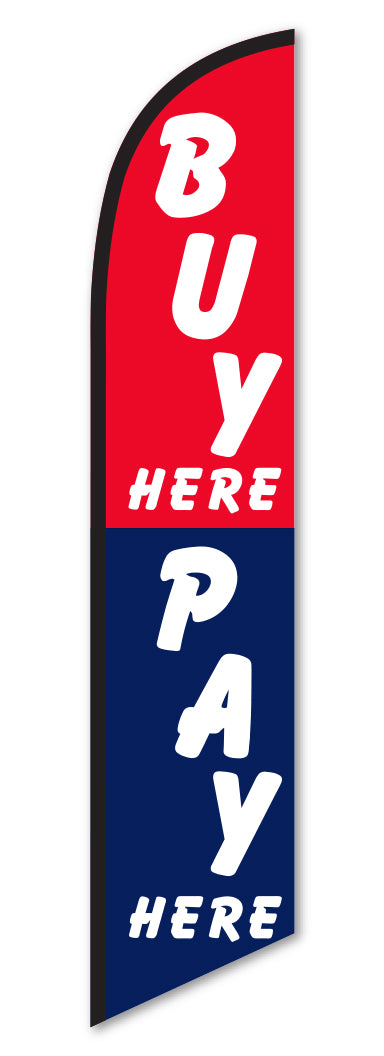 Swooper Flag - Buy Here Pay Here - Flag Only