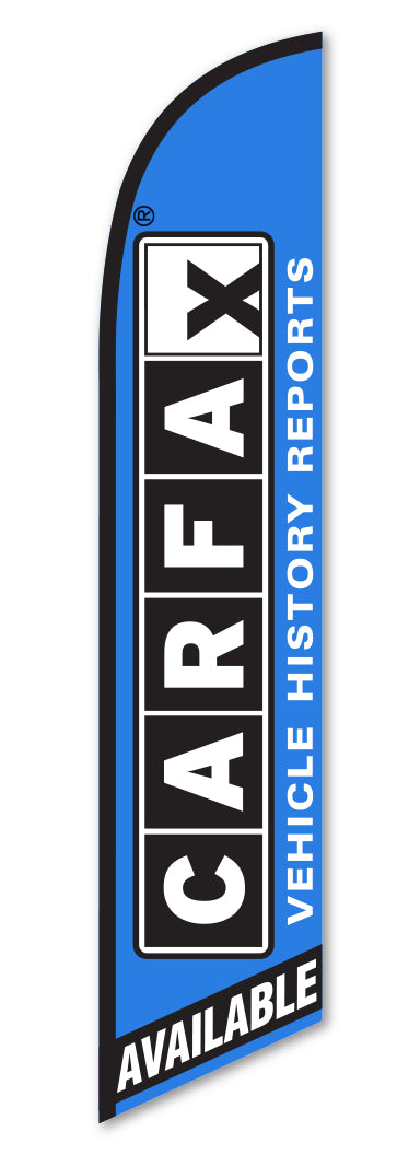 Swooper Flag - CarFax - Flag Only