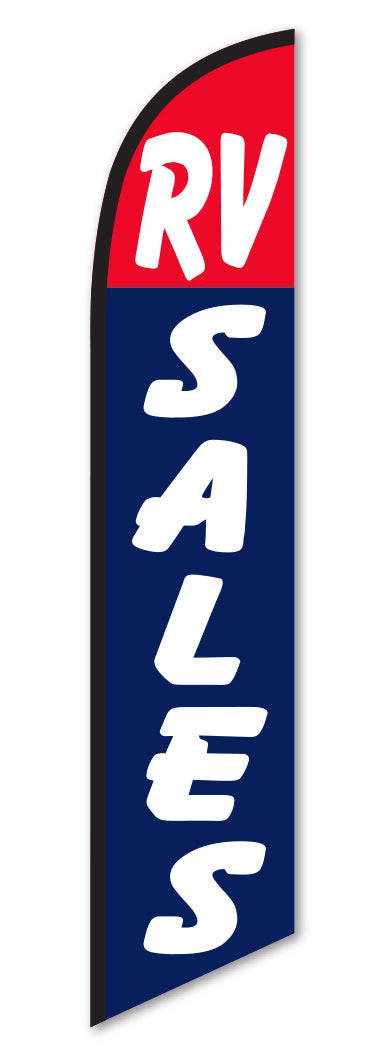 Swooper Flag - RV Sales - Flag Only