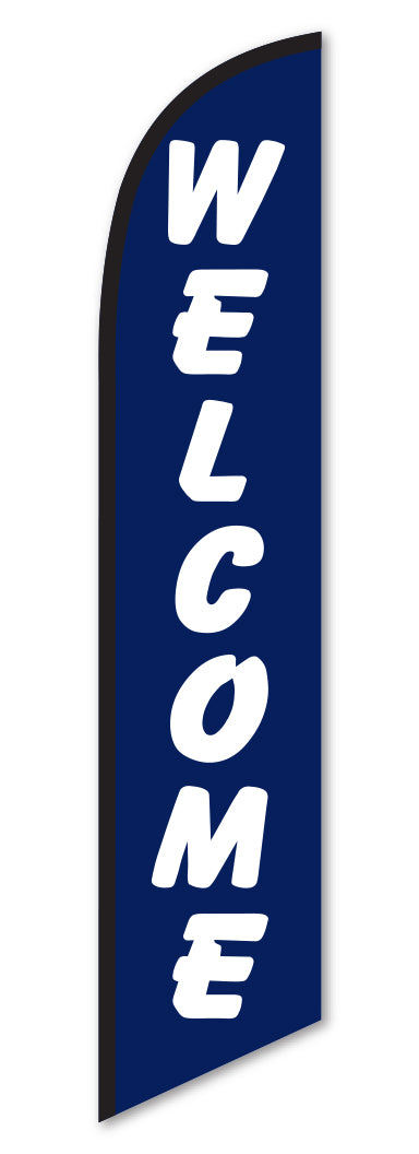 Swooper Flag - Welcome - Flag Only
