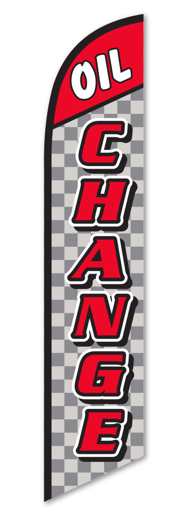 Swooper Flag - Oil Change - Flag Only