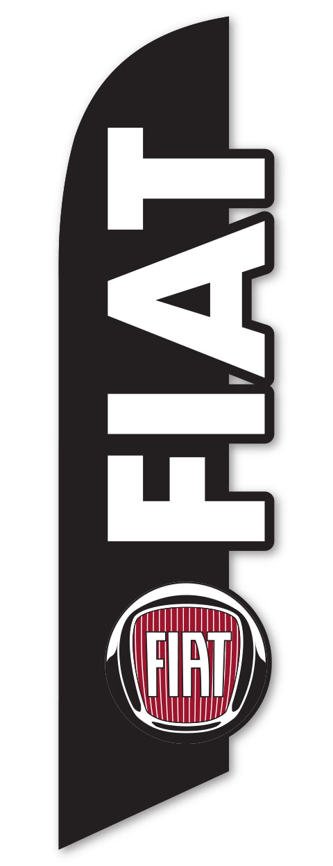 3-D Swooper Flag - Fiat