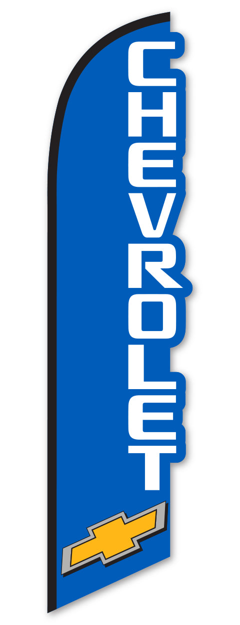 3-D Swooper Flag - Chevrolet