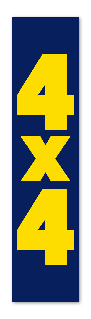 Flat Top Flag - 4 X 4 - Flag Only