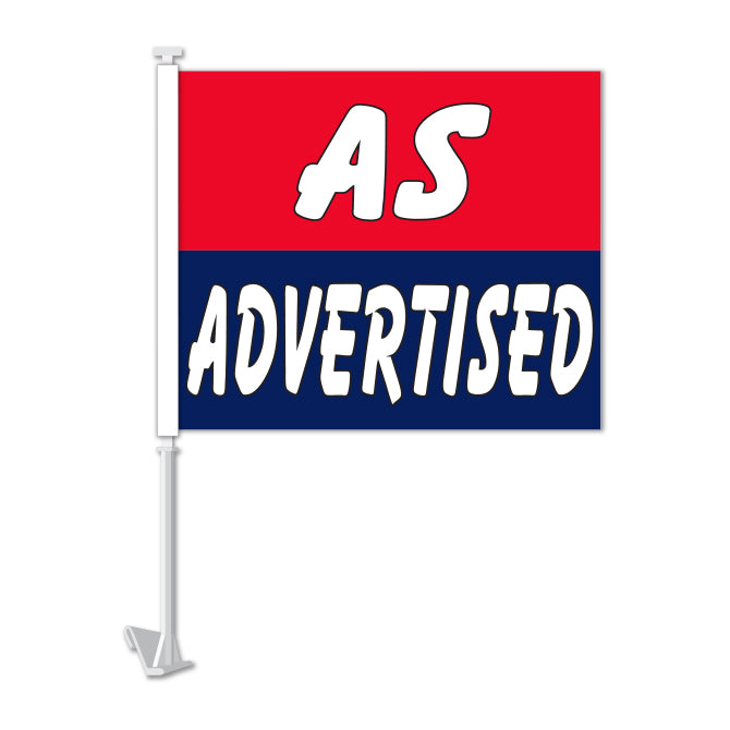 Clip On Window Flag - As Advertised