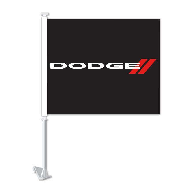 Clip On Window Flag - Dodge