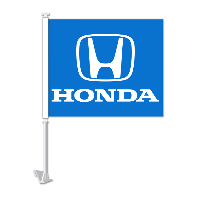 Clip On Window Flag - Honda
