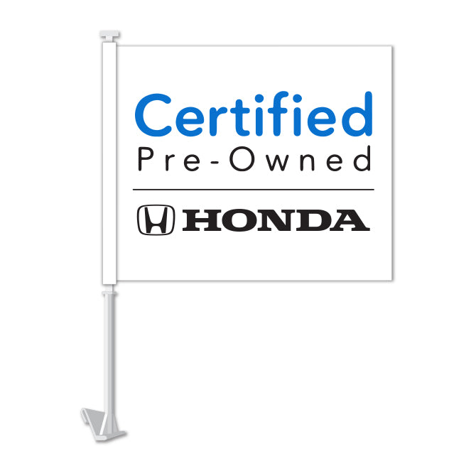 Clip On Window Flag - Honda Certified Pre Owned