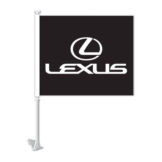 Clip On Window Flag - Lexus