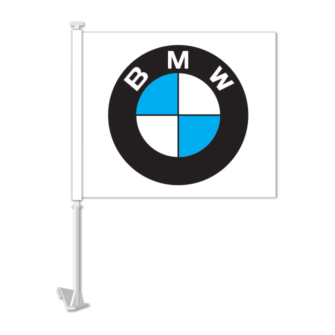 Clip On Window Flag - BMW