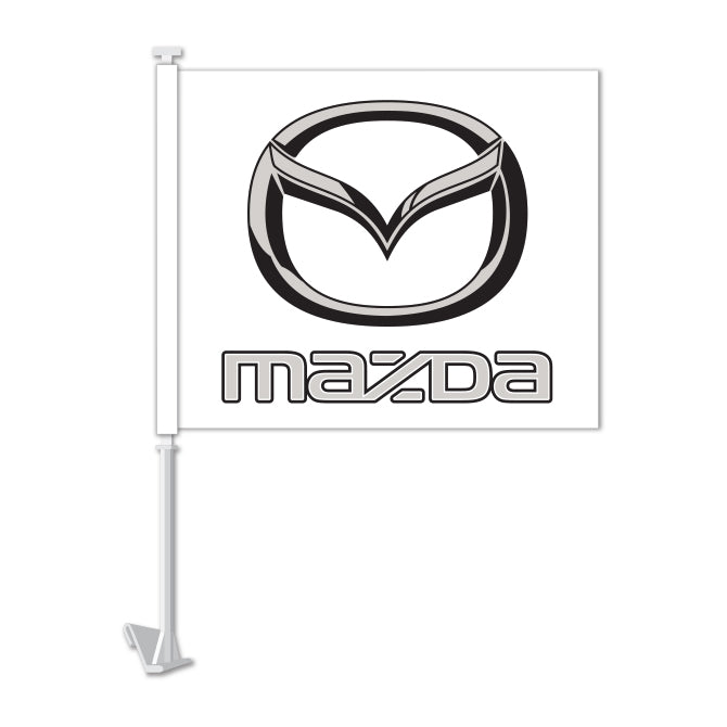 Clip On Window Flag - Mazda