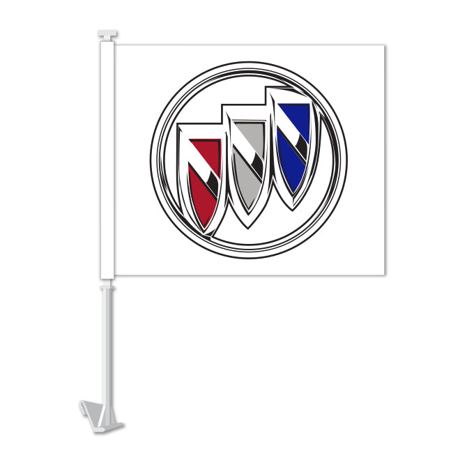 Clip On Window Flag - Buick