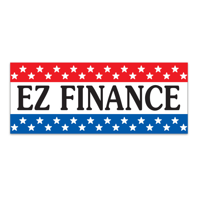 Windshield Banner - EZ Finance