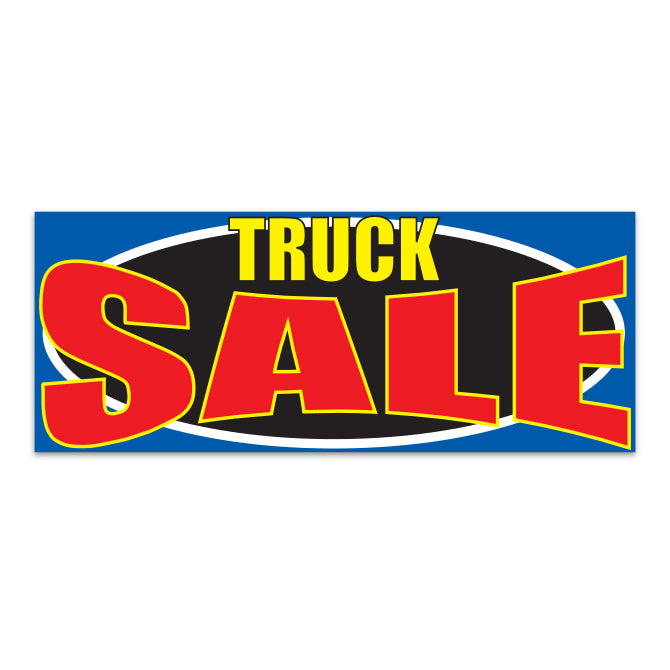 Windshield Banner - Truck Sale