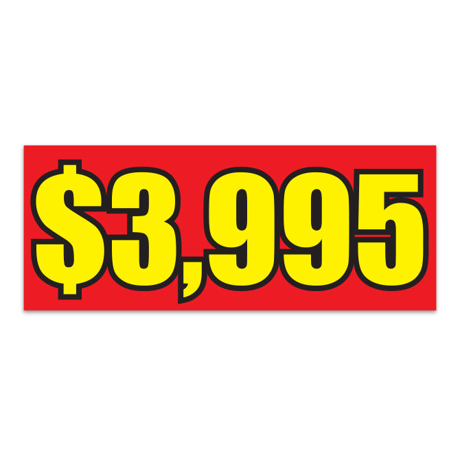 Windshield Banner - $3995