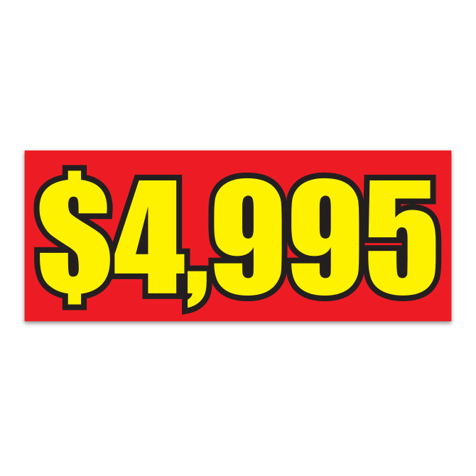 Windshield Banner - $4995