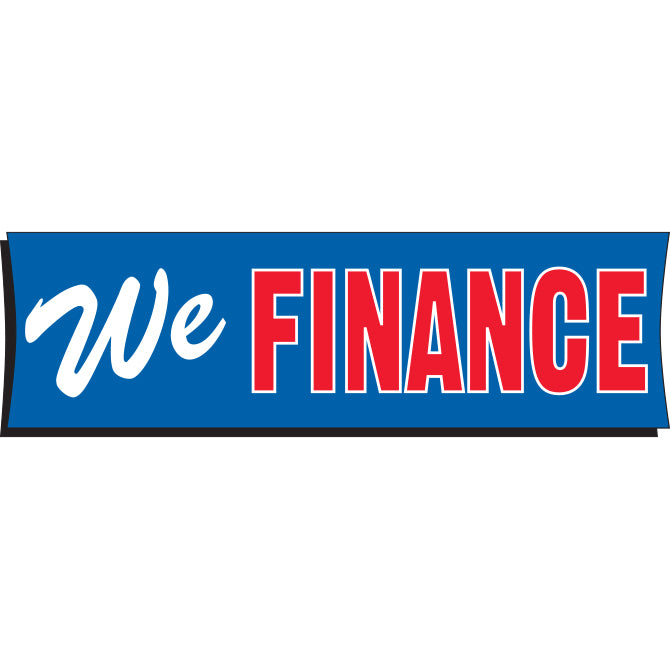 Vinyl Banner 3' x 10' - We Finance