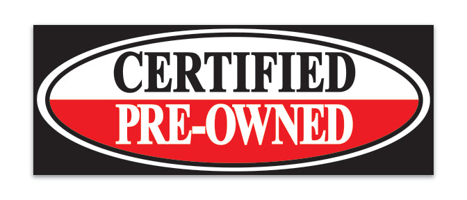 Giant Fabric Banner - Certified Pre Owned