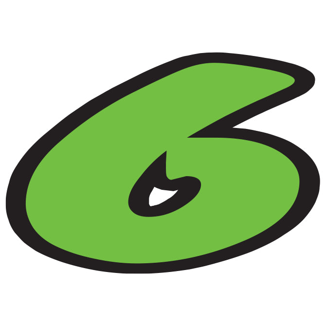 Die-Cut Window Stickers - Green