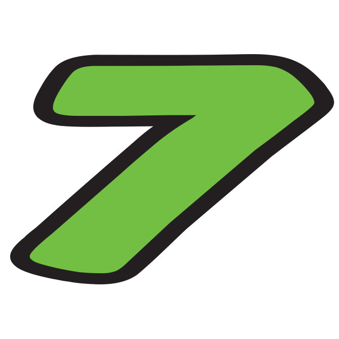 Die-Cut Window Stickers - Green