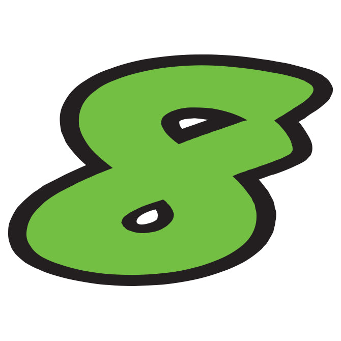 Die-Cut Window Stickers - Green