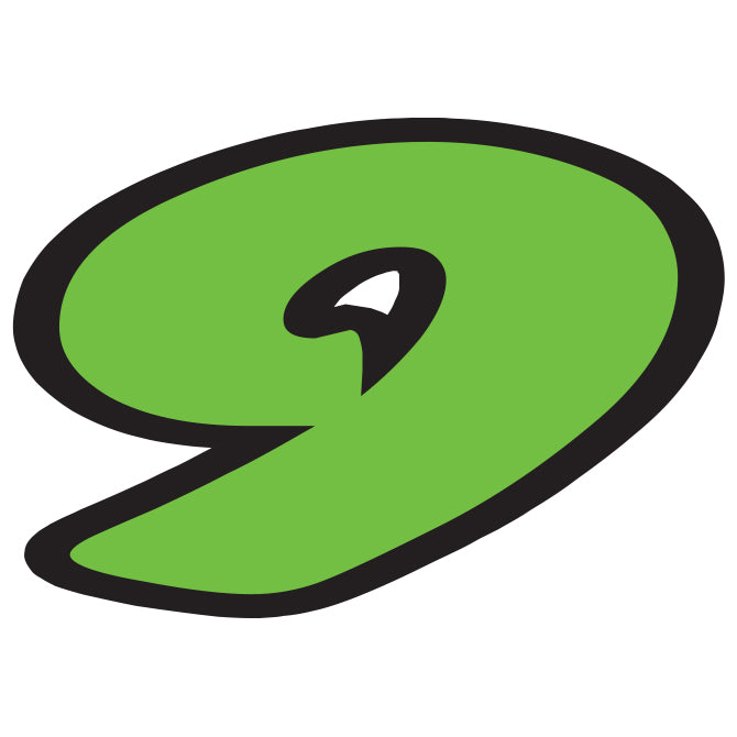Die-Cut Window Stickers - Green