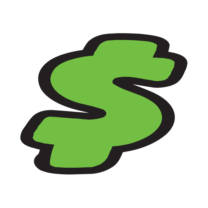 Die-Cut Window Stickers - Green