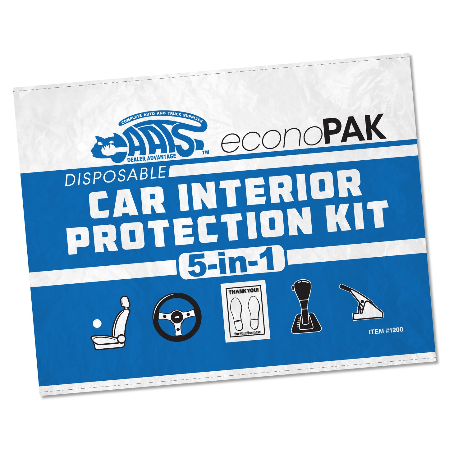 Disposable Car Interior Protection Kit