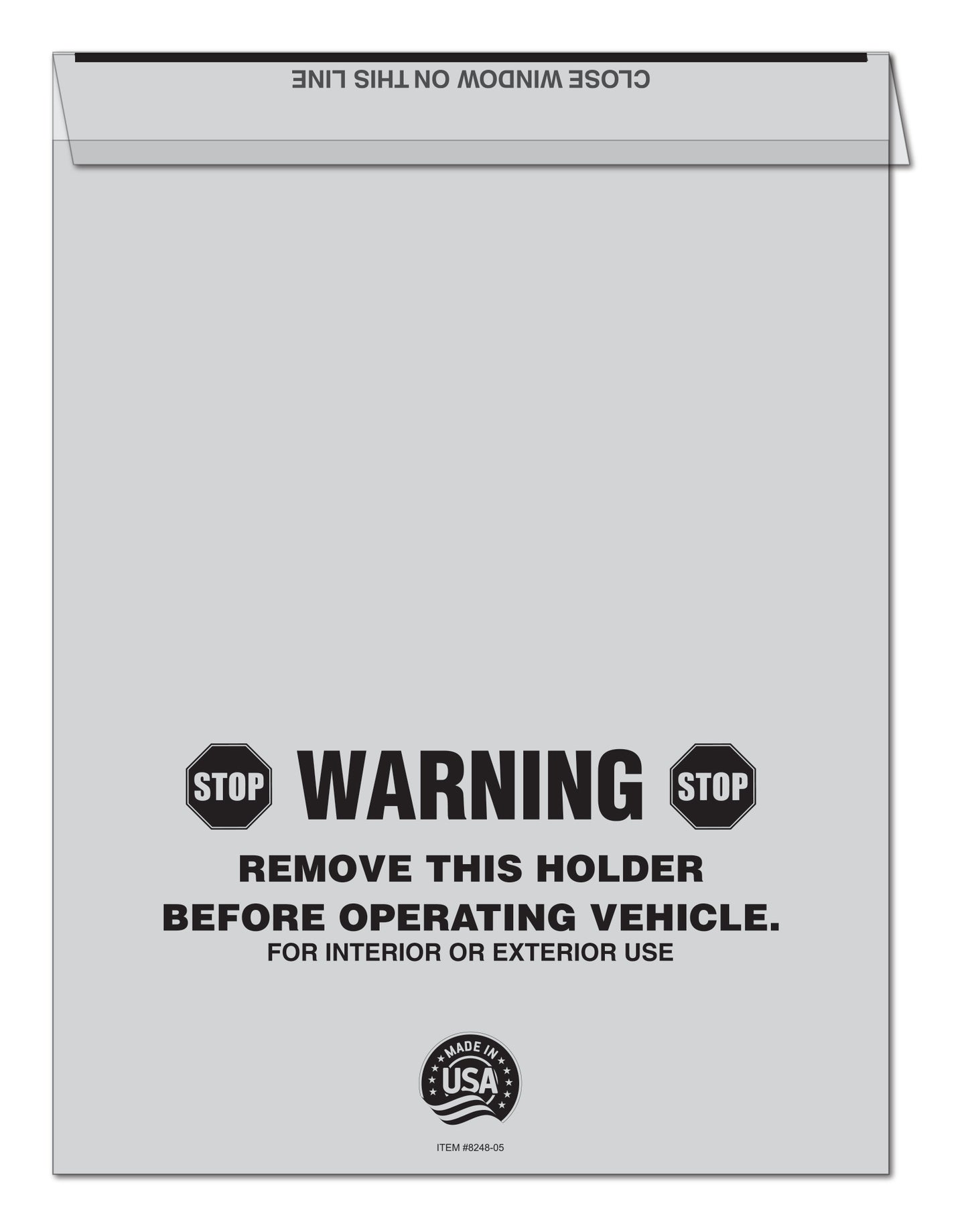 Fold-Over Forms Holder