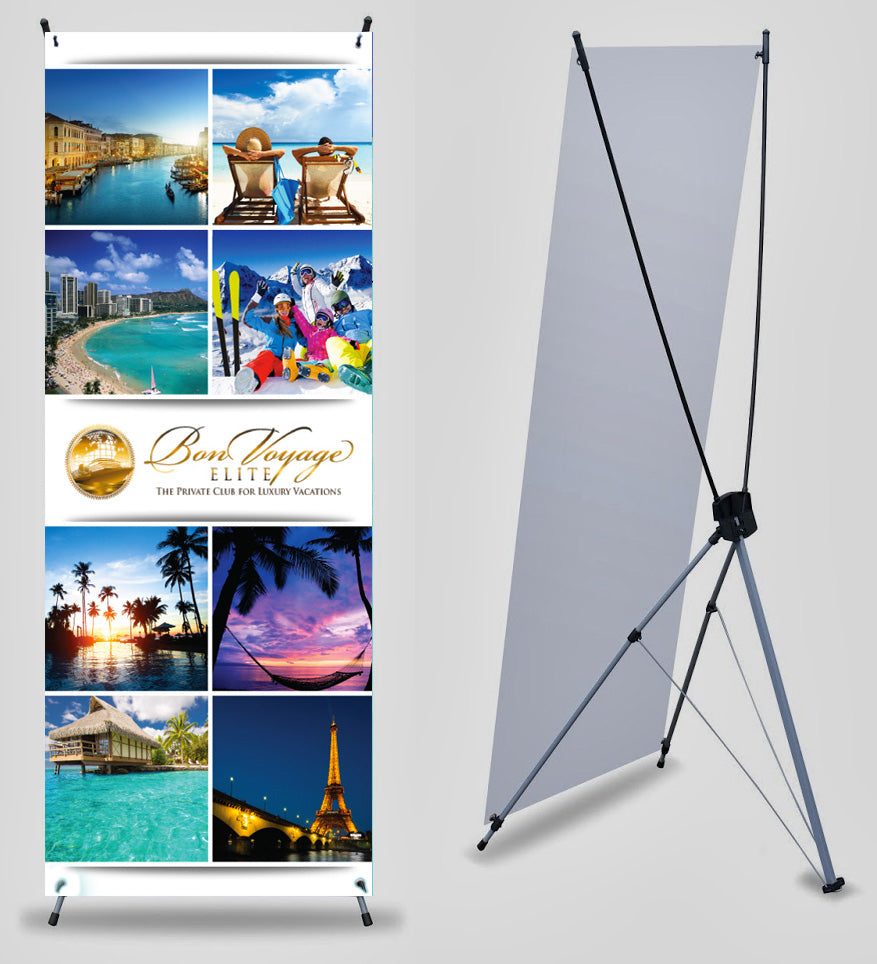 X-Stand Banner 32 ''x 71''