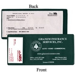 Custom Vinyl Policy Holder - Pouch