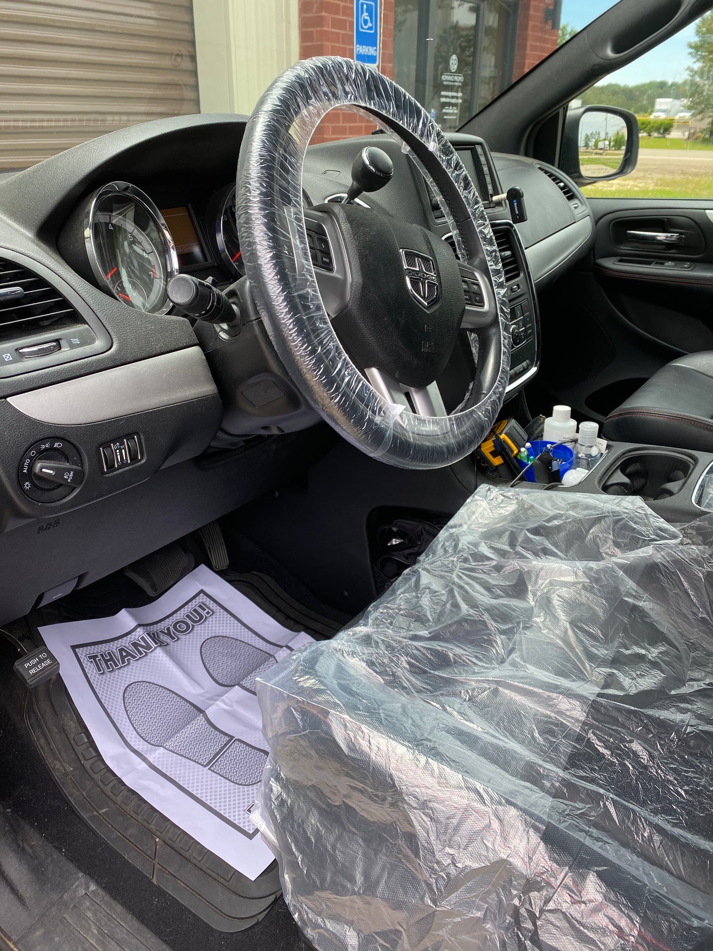Disposable Car Interior Protection Kit