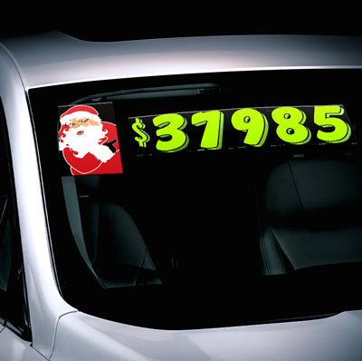 Santa Claus Holiday Decal