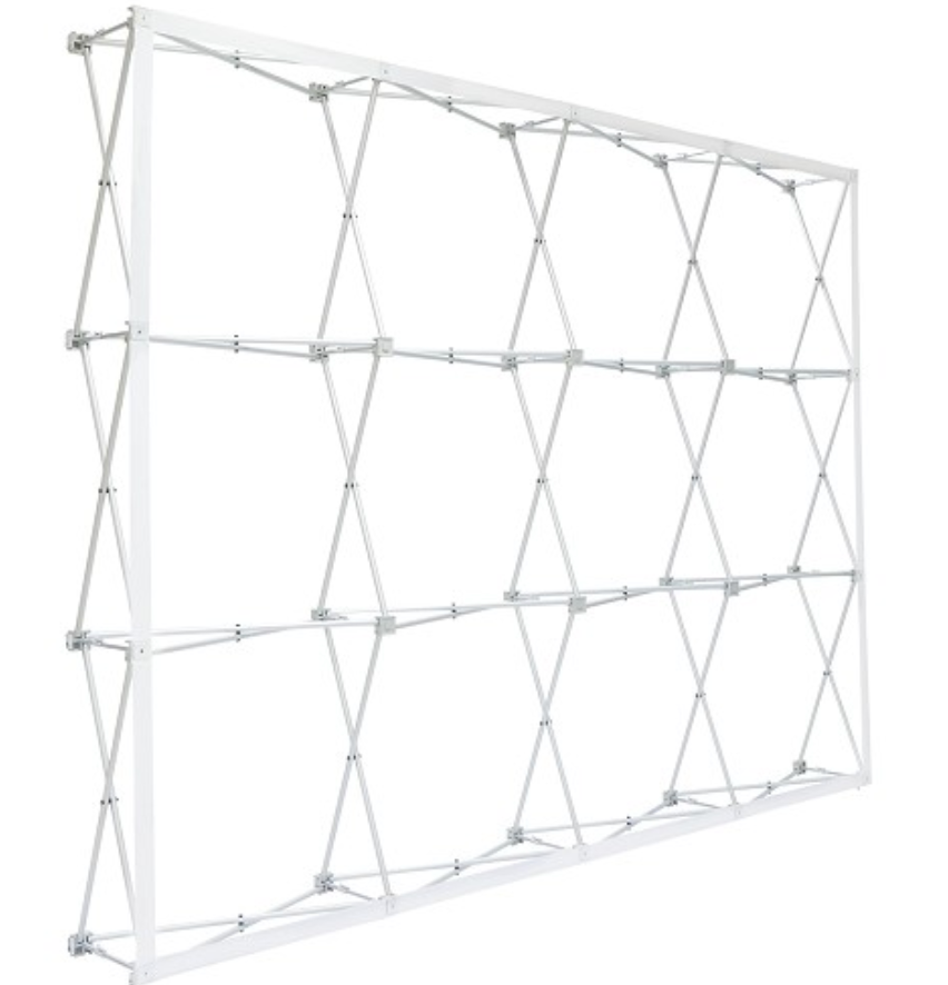 10ft Straight Velcro Fabric Pop Up Display