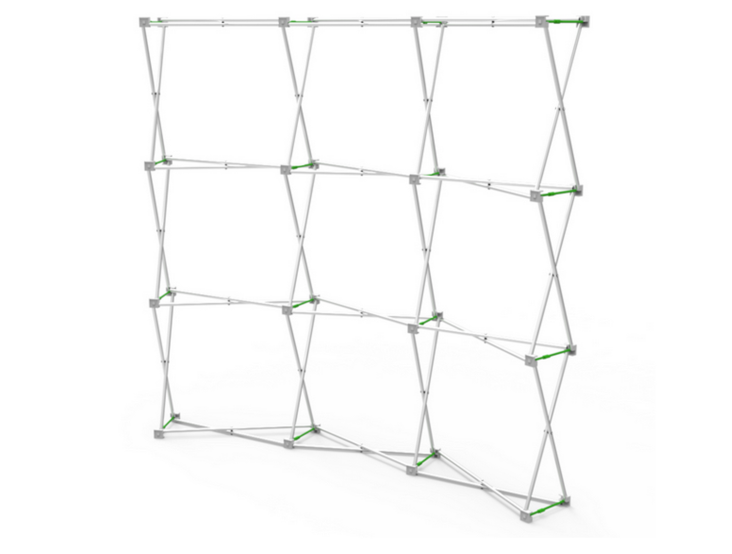 8ft Curve Velcro Fabric Pop Up Display